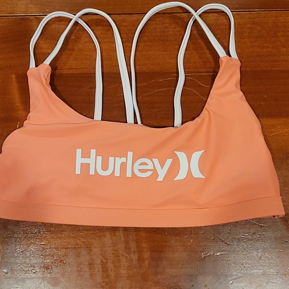 *SALE* NWT Hurley Bright Orange/Peach Bikini - Picture 2 of 6